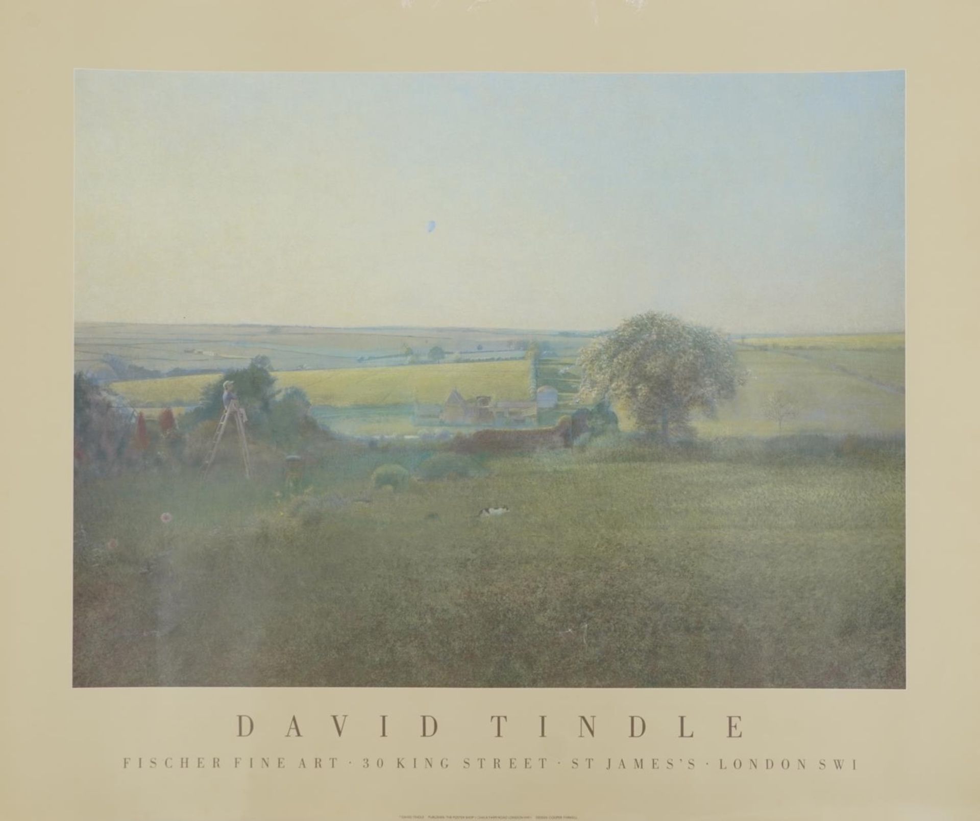 Four David Tindall Fischer Fine Art art posters published by The Poster Shop, each 72cm x 62cm : For - Image 13 of 16