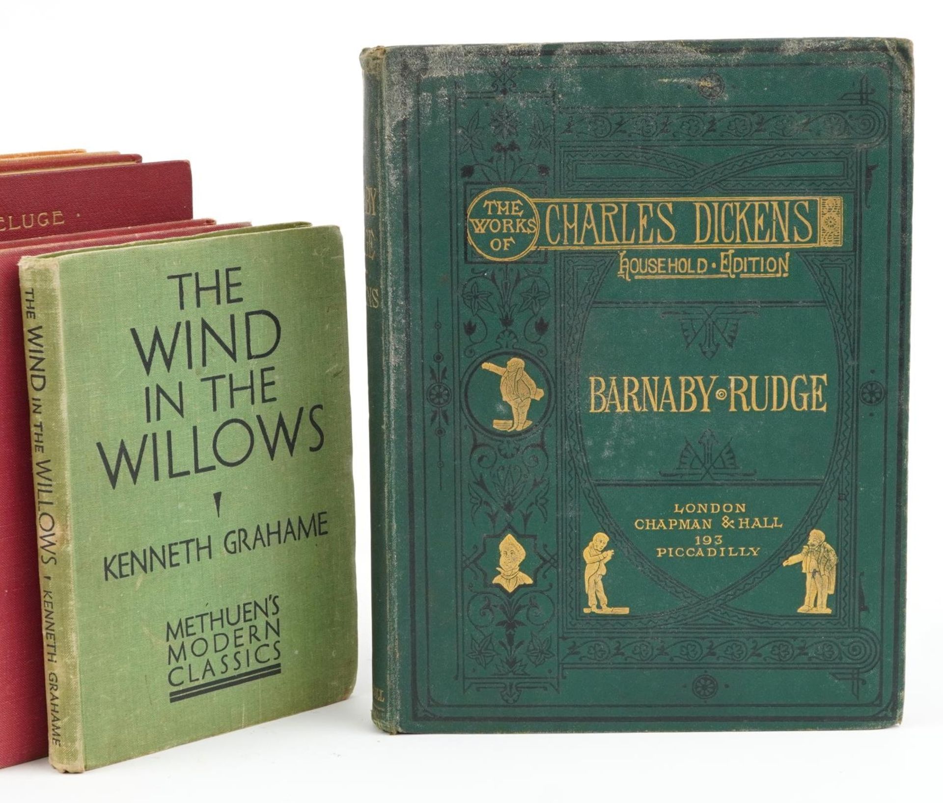 Early 20th century children's hardback books comprising The Wind in the Willows, The Works of - Image 3 of 4