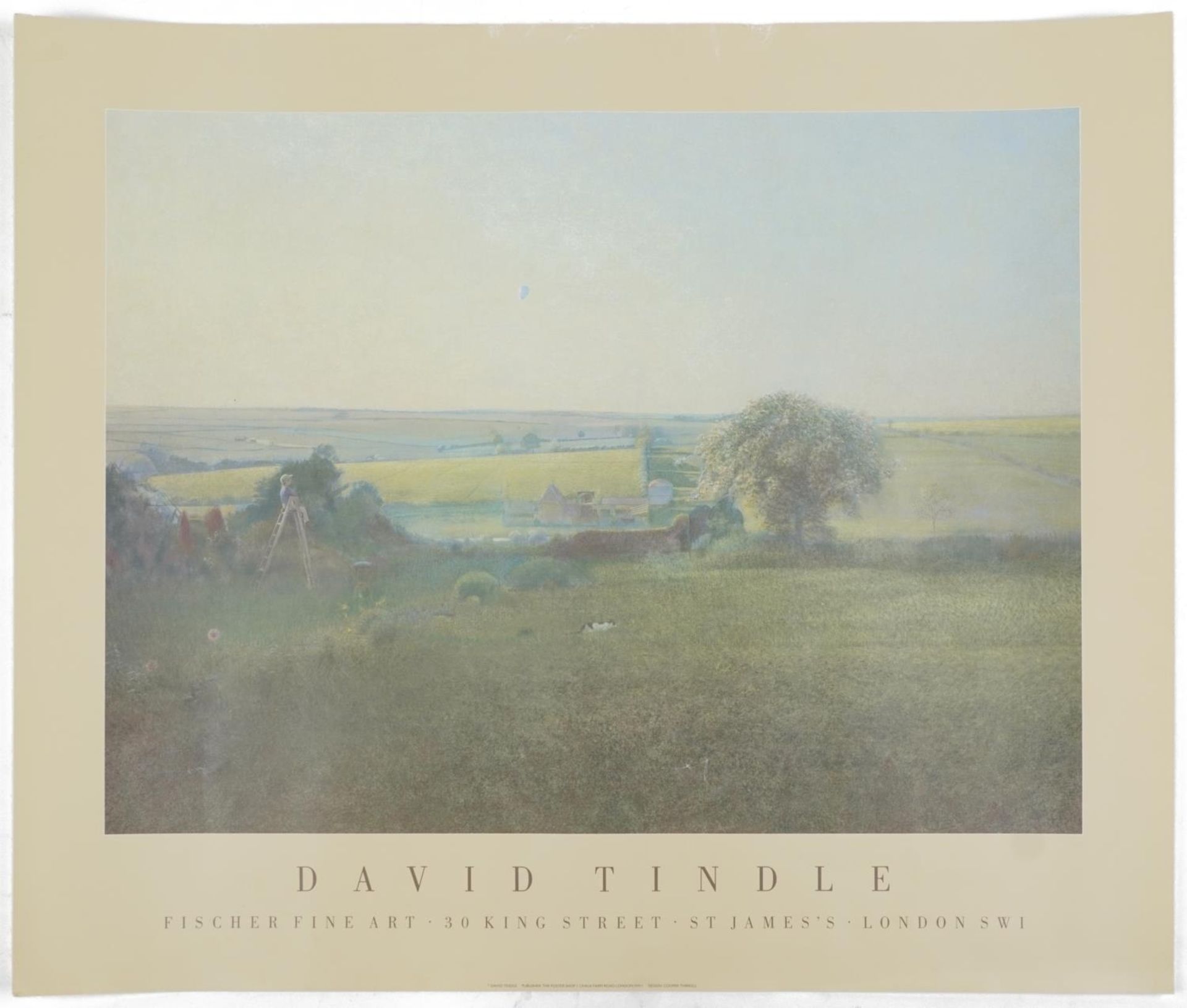 Four David Tindall Fischer Fine Art art posters published by The Poster Shop, each 72cm x 62cm : For - Image 14 of 16