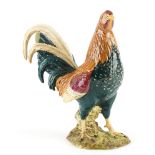 Large Beswick hand painted model of a cockerel numbered 2059 to the base, 24cm high : For further