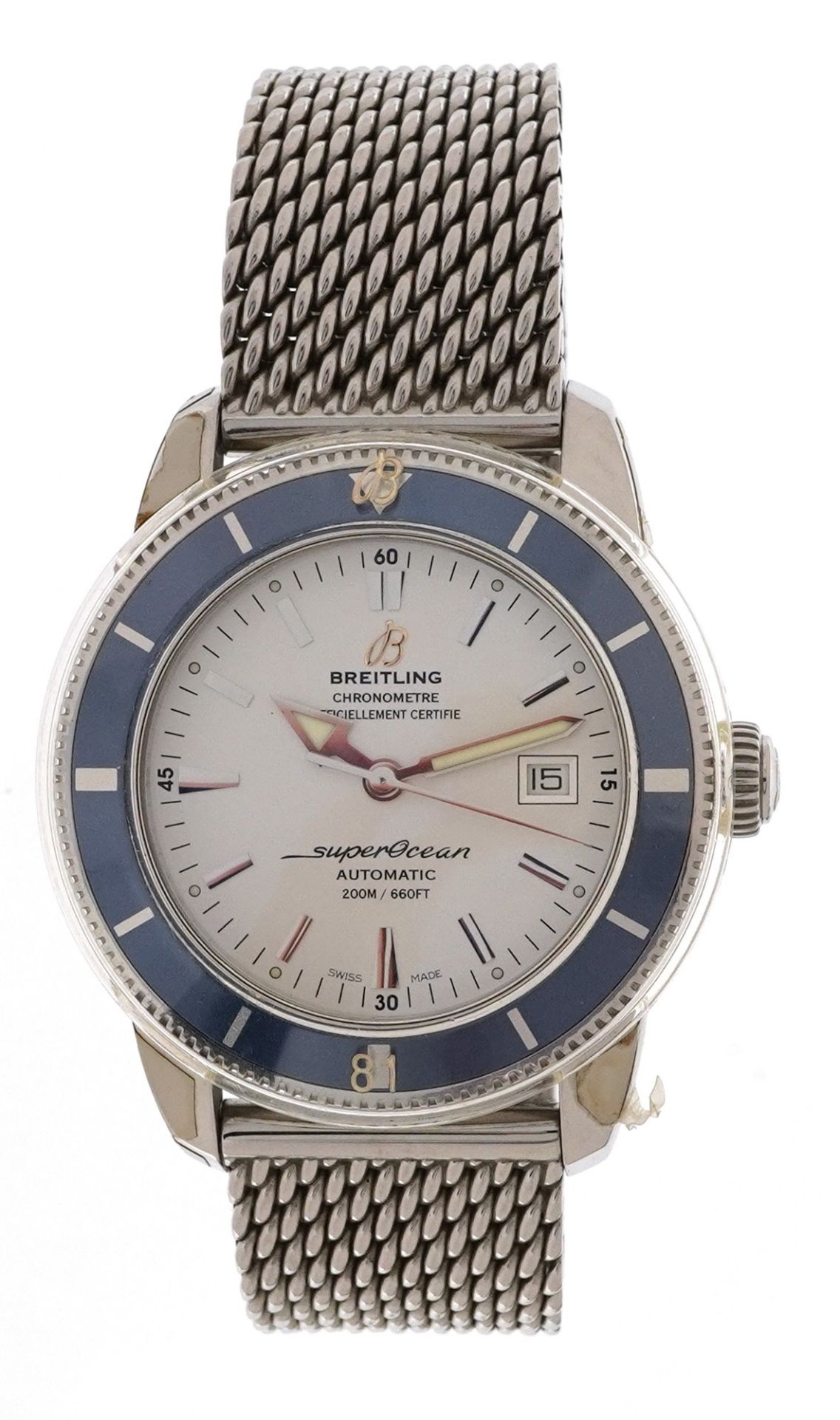 Breitling, gentlemen's Breitling Superocean Heritage chronometer automatic diver's wristwatch ref - Image 3 of 7