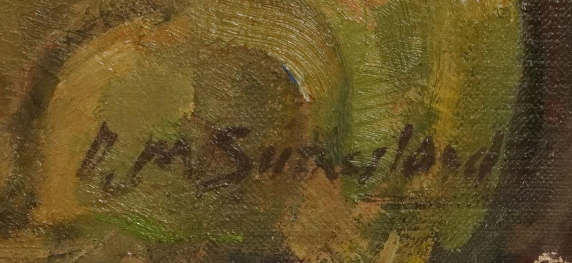 D M Sutherland - Portrait of John T Grassie Esq, signed oil on canvas, inscribed labels verso, - Image 3 of 5