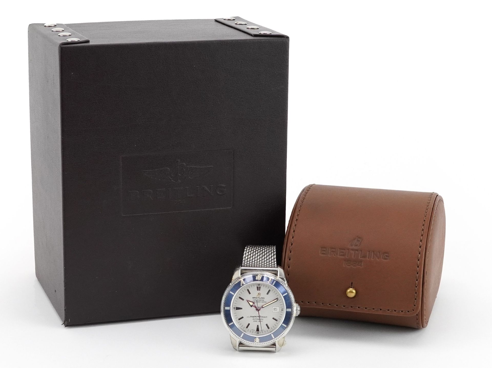 Breitling, gentlemen's Breitling Superocean Heritage chronometer automatic diver's wristwatch ref