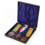 British military World War I trio awarded to 14250.PTE.J.H.KNOWLES.W.RID.R. : For further