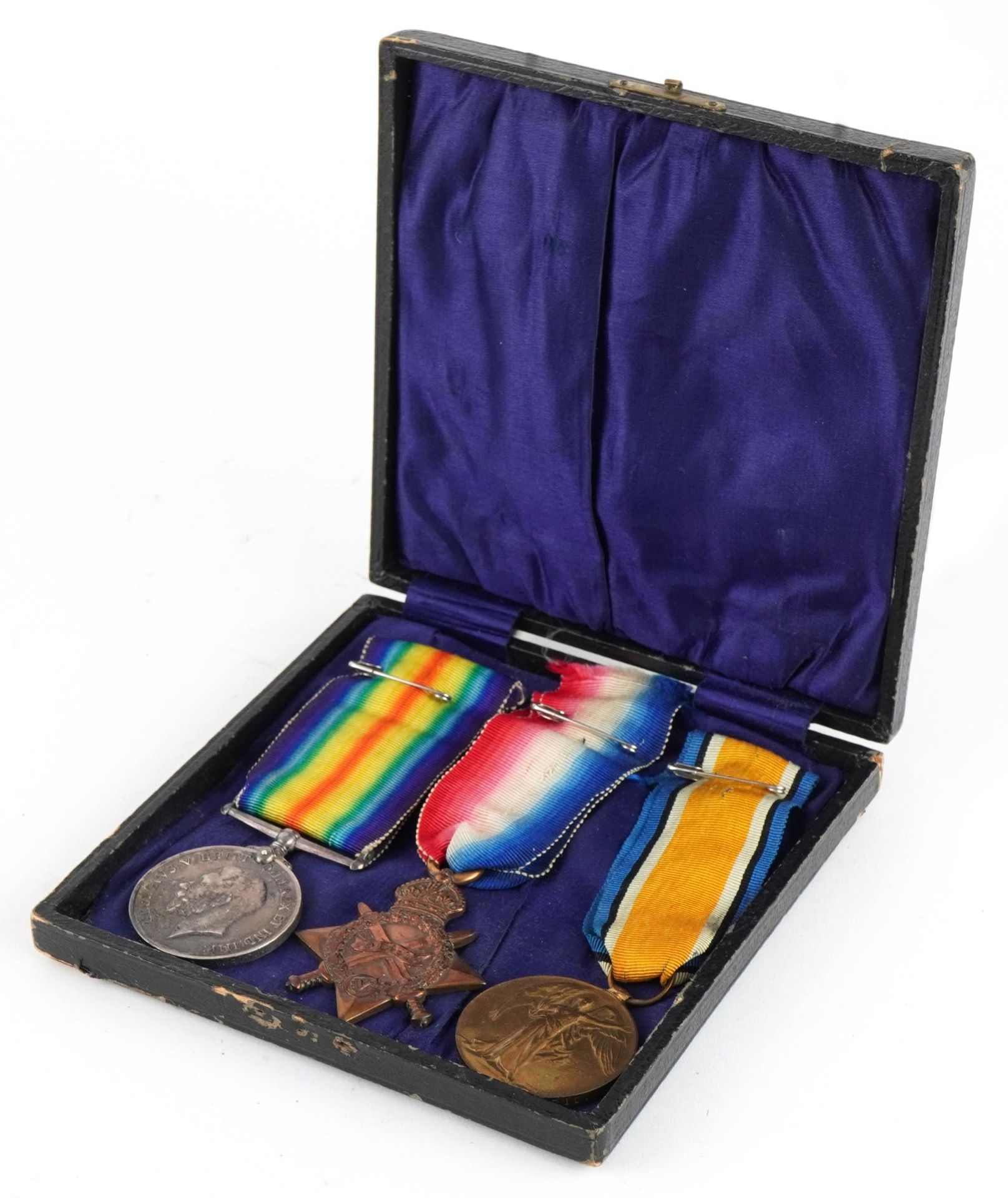 British military World War I trio awarded to 14250.PTE.J.H.KNOWLES.W.RID.R. : For further