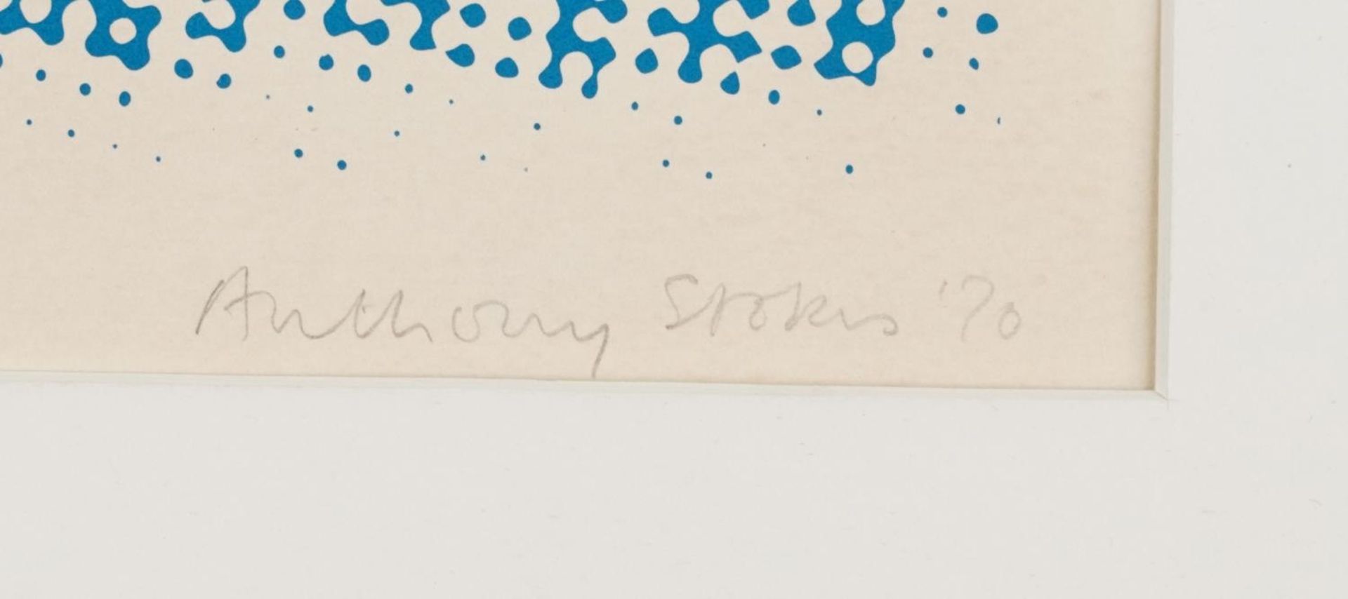 Anthony Stokes 1970 - Cyan, Cyan Magenta Yellow and Circles, three pencil signed lithographs, - Image 6 of 18