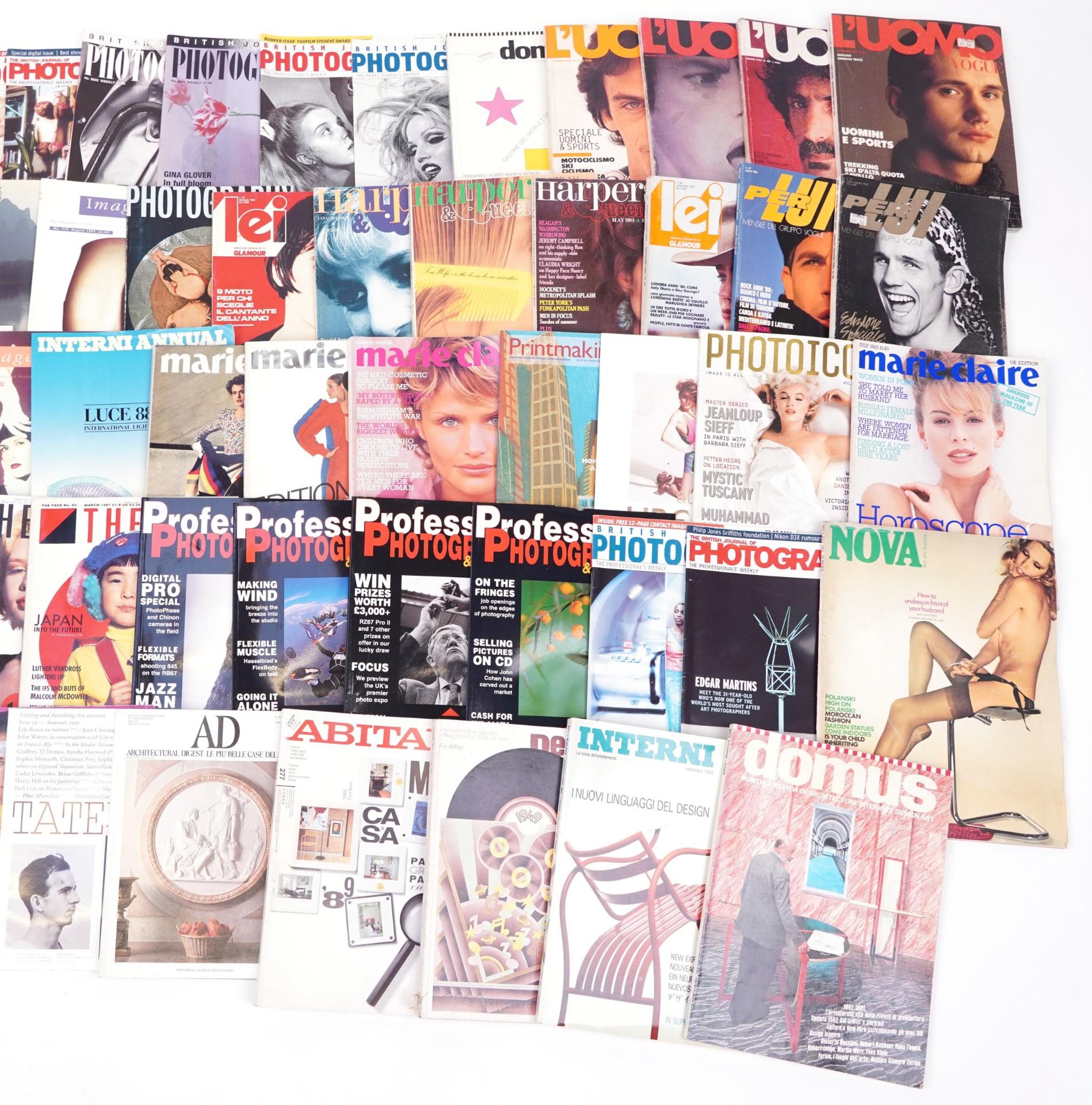 Large collection of vintage and later art photography magazines including Photo-Art, Professional - Image 3 of 3