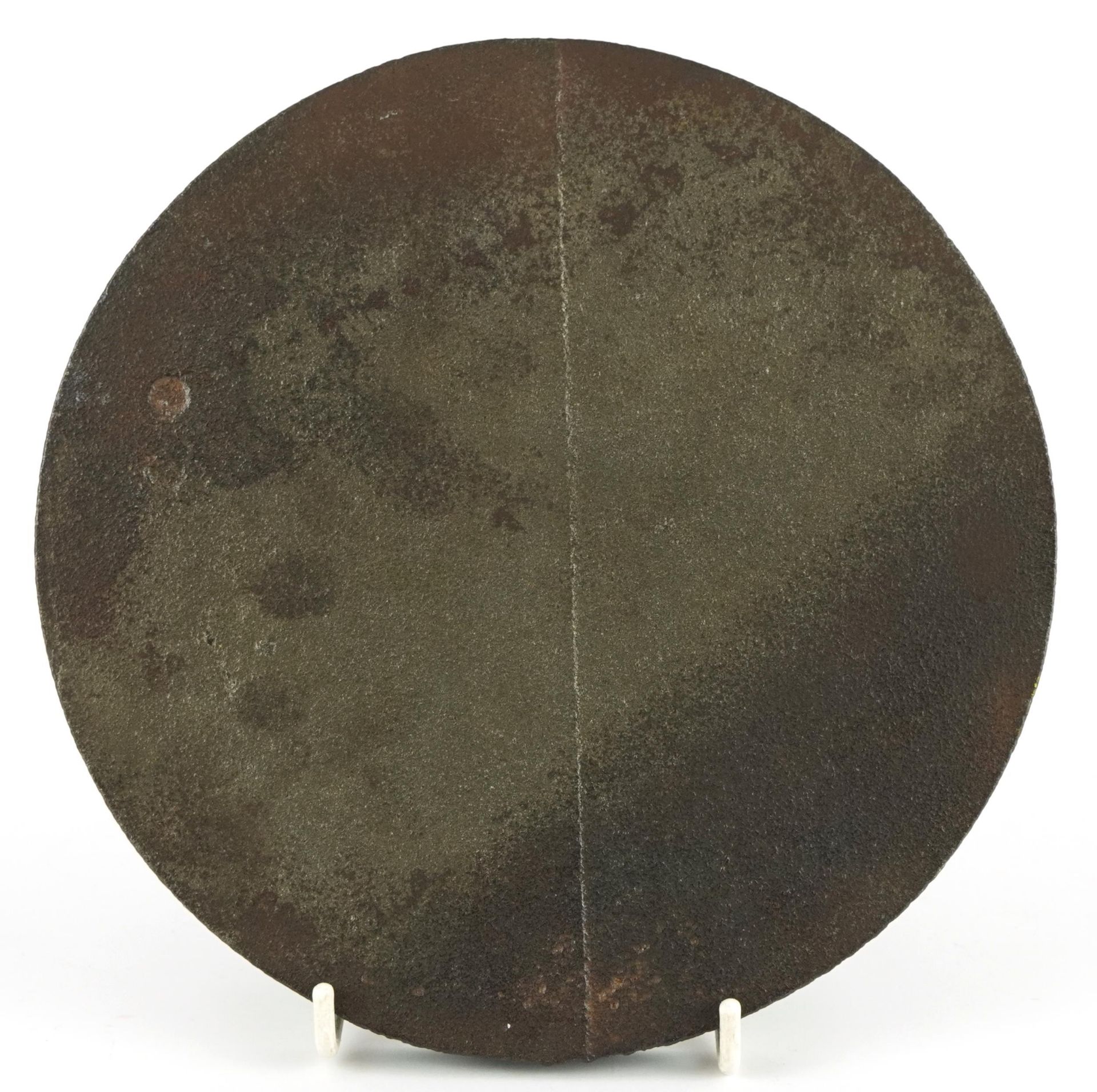Automobilia interest Ford Thames Foundary cast iron plaque, 19cm in diameter : For further - Image 2 of 2