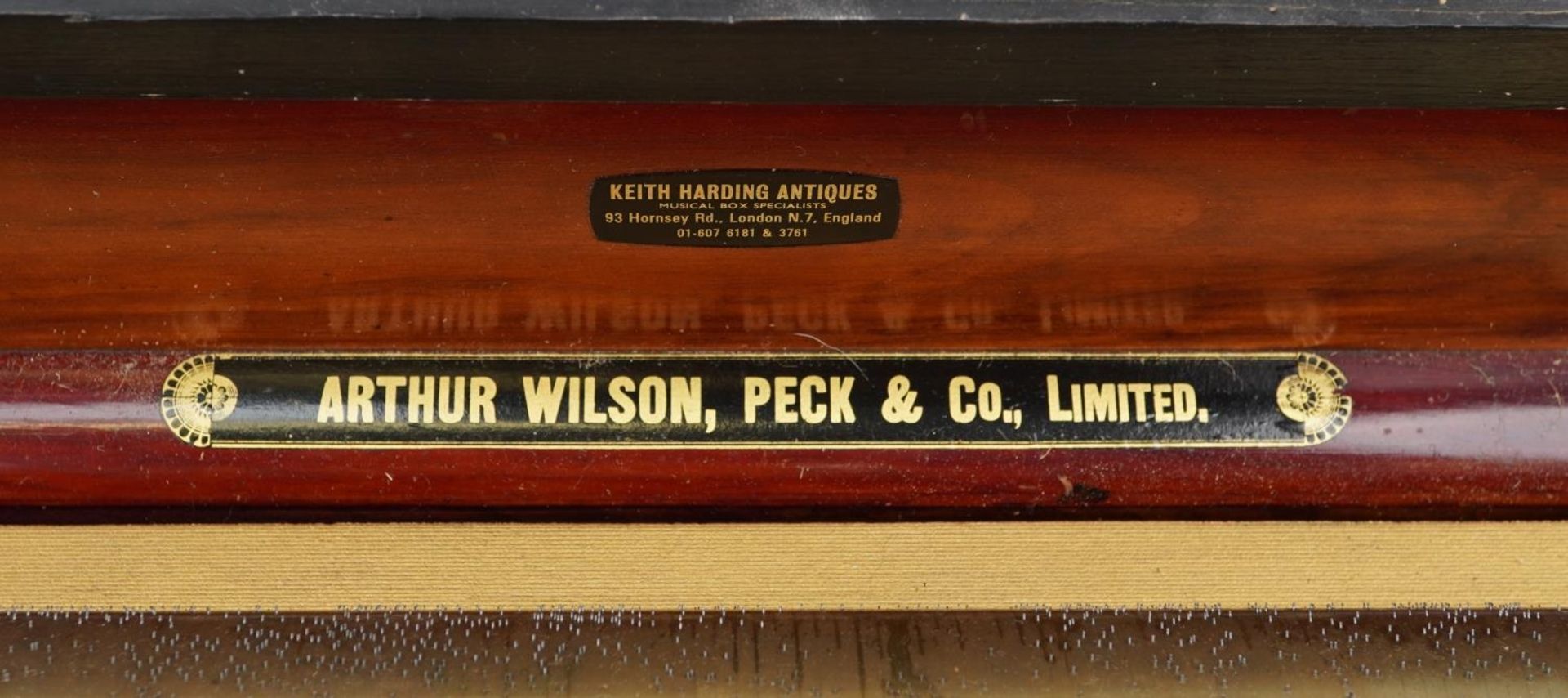 Nicol Freres, good large 19th century Swiss inlaid burr walnut and ebonised music box with gilt - Image 4 of 11