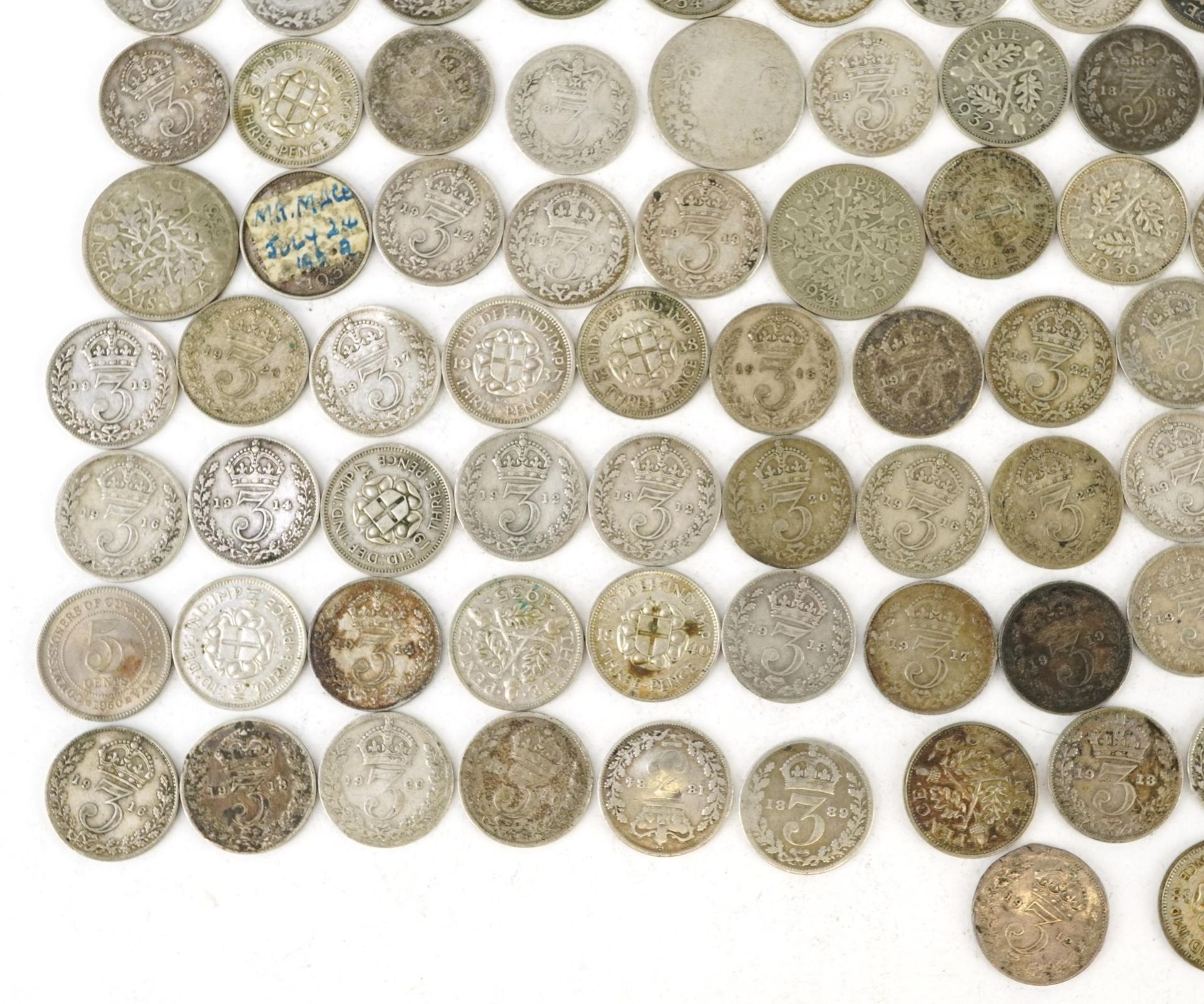 Victorian and later British coinage, some silver, including sixpences and florins, 390g : For - Image 5 of 6
