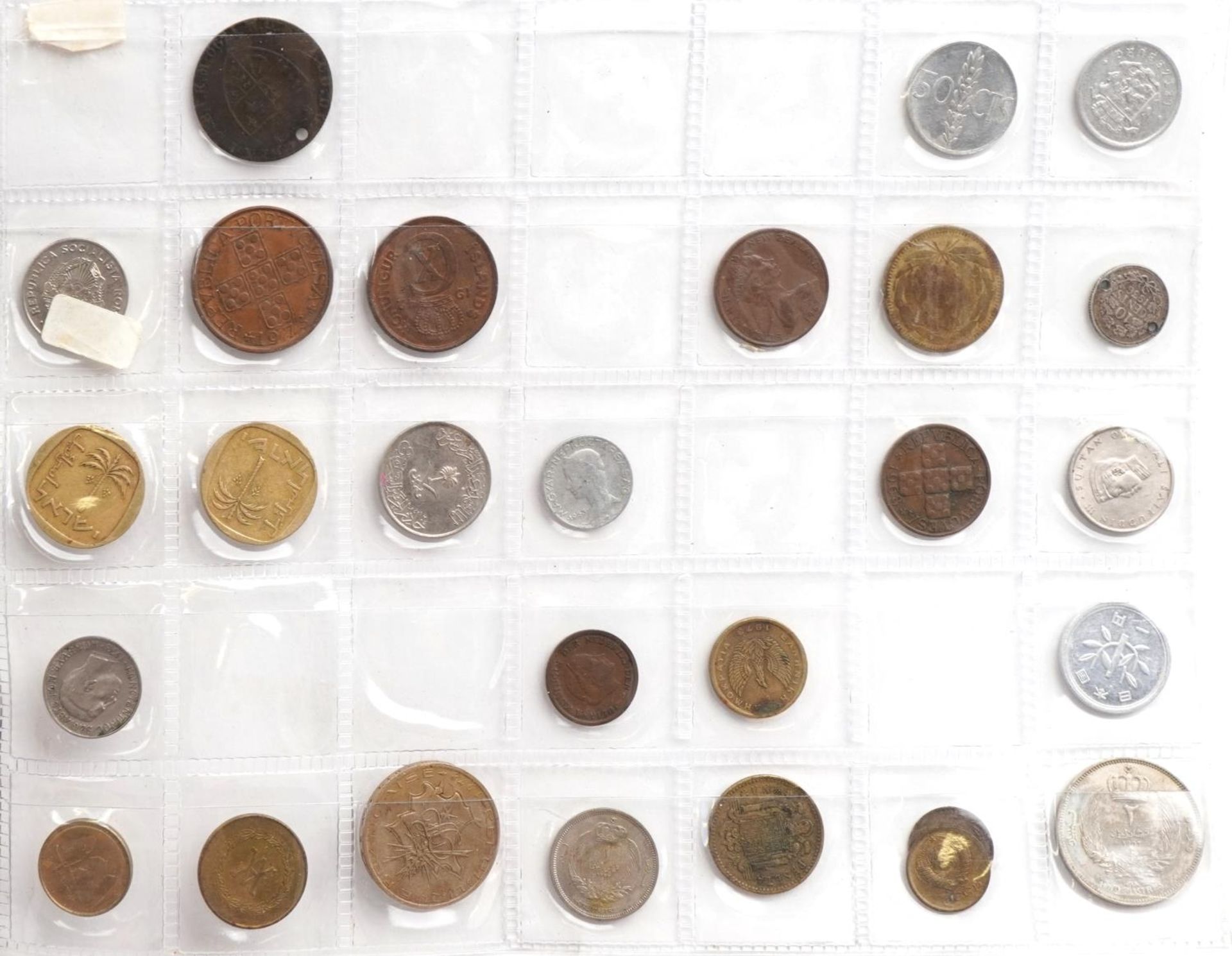 Collection of antique and later coinage and banknotes predominantly arranged in an album including - Image 5 of 7