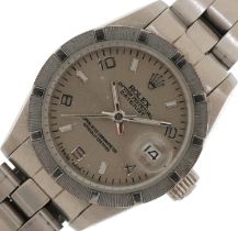 Rolex, ladies Rolex Oyster Datejust wristwatch, the dial 25mm in diameter : For further