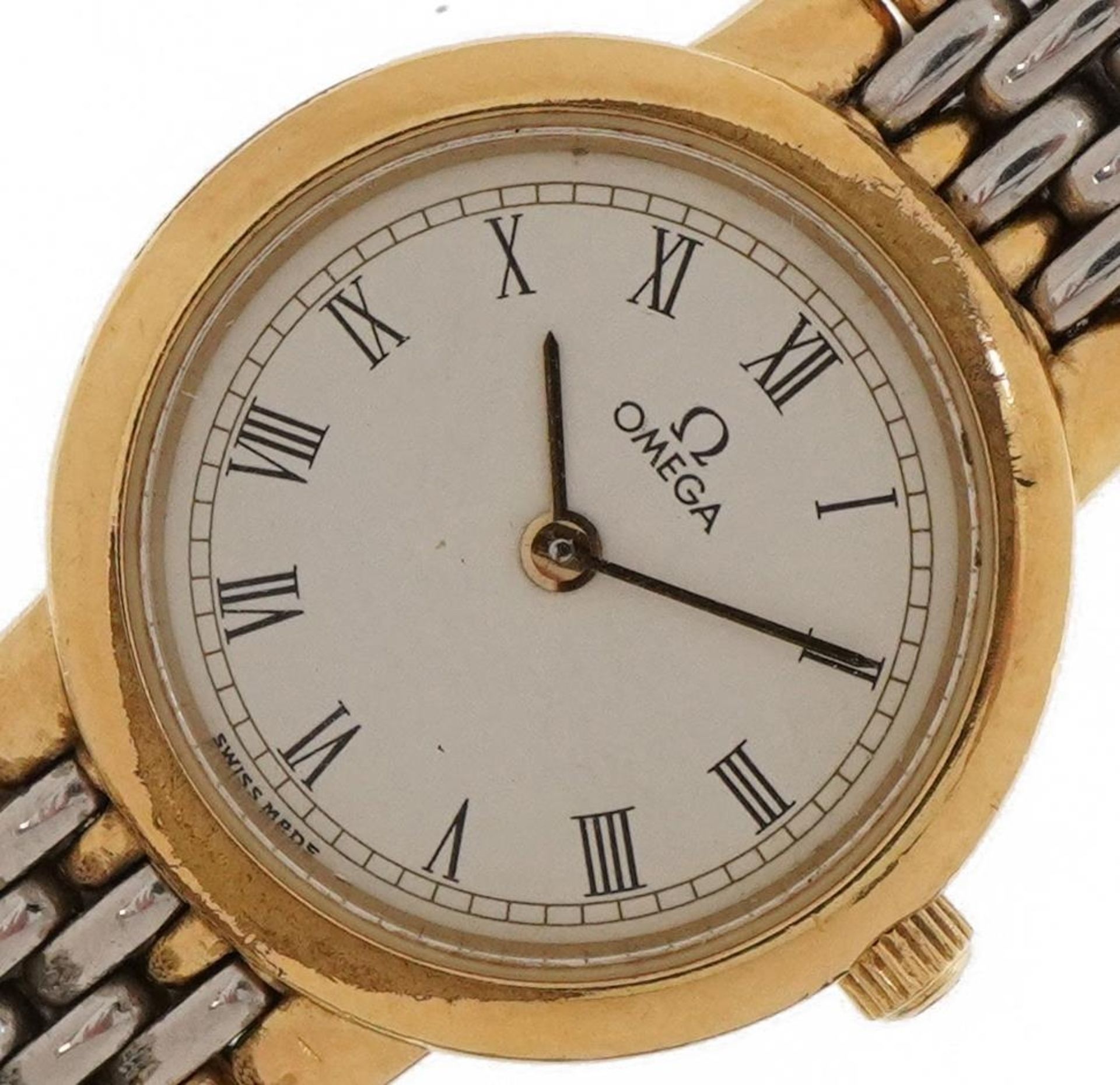 Omega, ladies Omega Deville wristwatch, 21mm in diameter : For further information on this lot