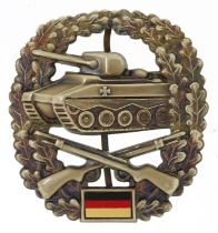 German military interest tank assault badge : For further information on this lot please visit