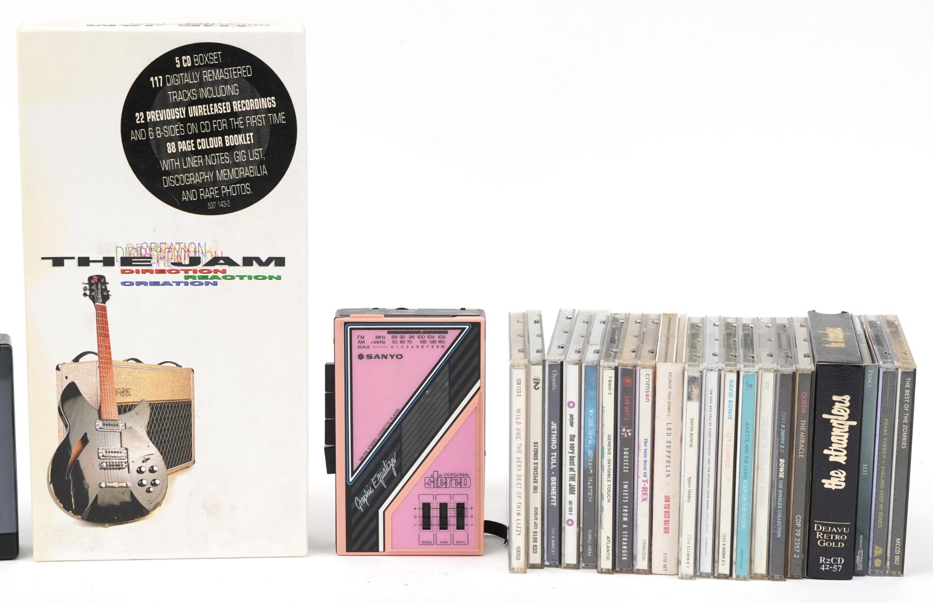 Vintage tape cassettes and CDs including David Bowie and The Beatles : For further information on - Image 3 of 3