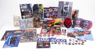 Star Wars collectables, some by Kenner, mostly as new in sealed packs including The Star Wars