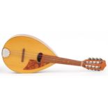Cremona, vintage mandolin with case, 63cm in length : For further information on this lot please