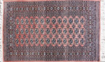 Rectangular Persian rug having an allover repeat design, 190cm x 125cm : For further information