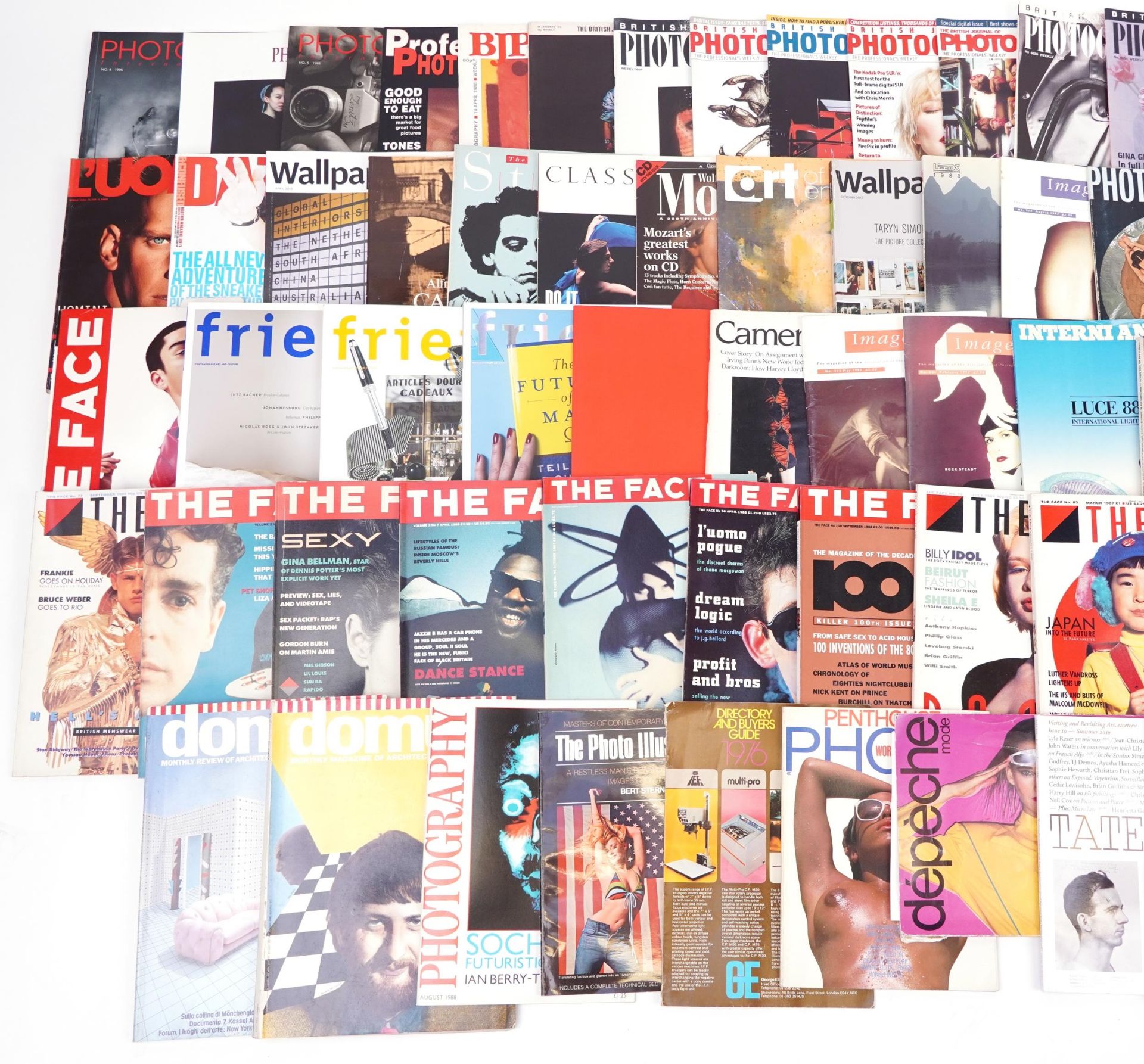 Large collection of vintage and later art photography magazines including Photo-Art, Professional - Image 2 of 3