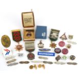 Vintage and later pin badges and Safe Driving Competition awards : For further information on this