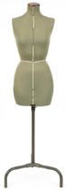 Vintage Singer floor standing mannequin on stand, 150cm high : For further information on this lot
