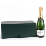 Bottle of Monsigny No III Champagne housed in a fitted Harrods box : For further information on this