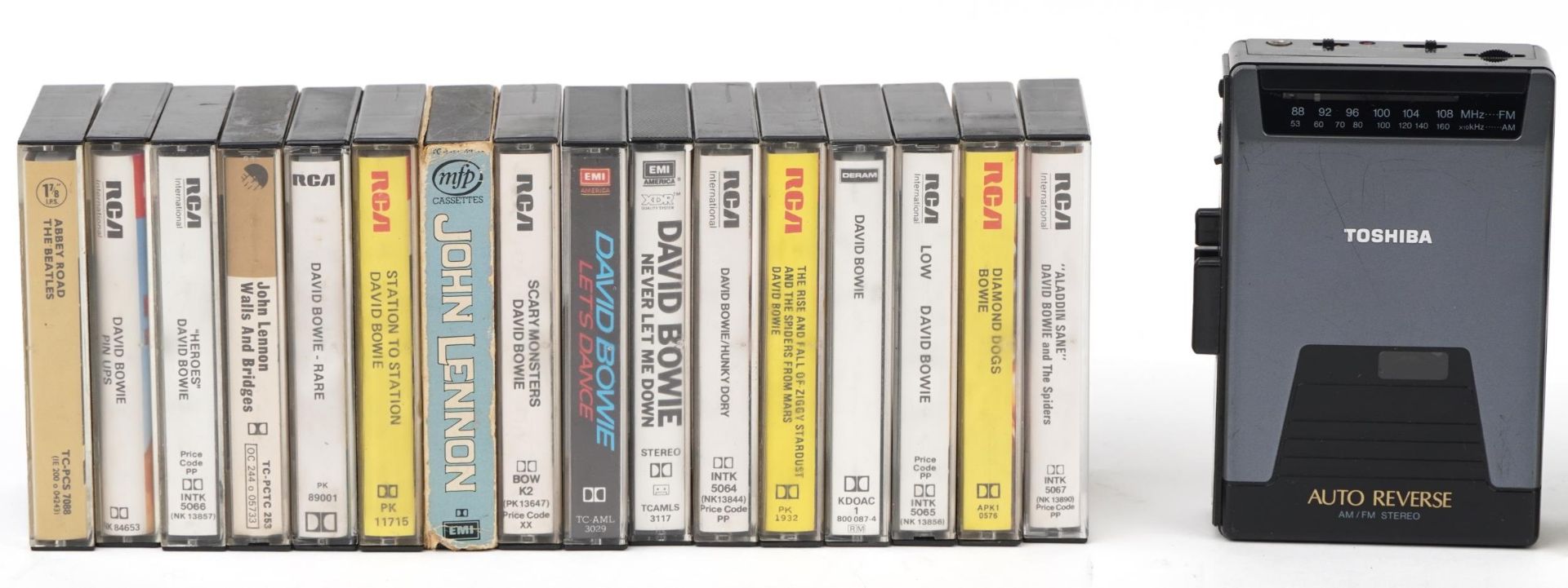 Vintage tape cassettes and CDs including David Bowie and The Beatles : For further information on - Image 2 of 3