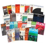 Collection of vintage Studio and Studio International art photography magazines (PROVENANCE: