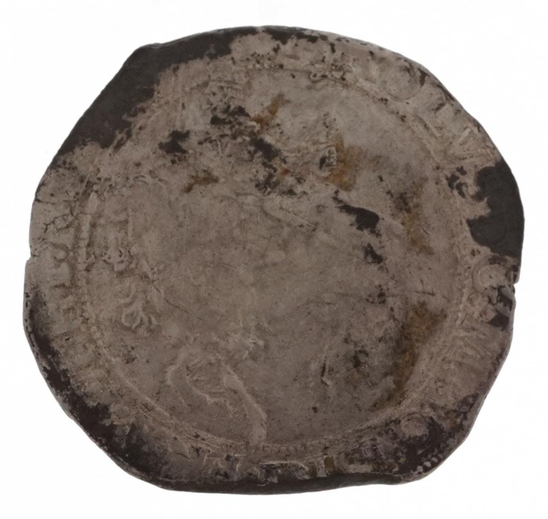 Charles I hammered silver half crown : For further information on this lot please visit - Image 2 of 2