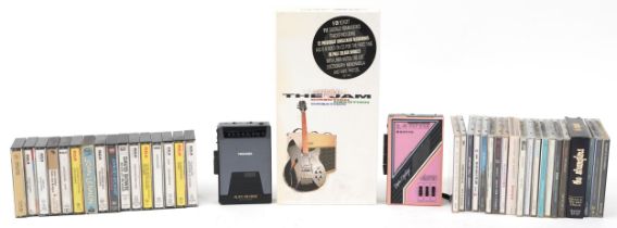 Vintage tape cassettes and CDs including David Bowie and The Beatles : For further information on