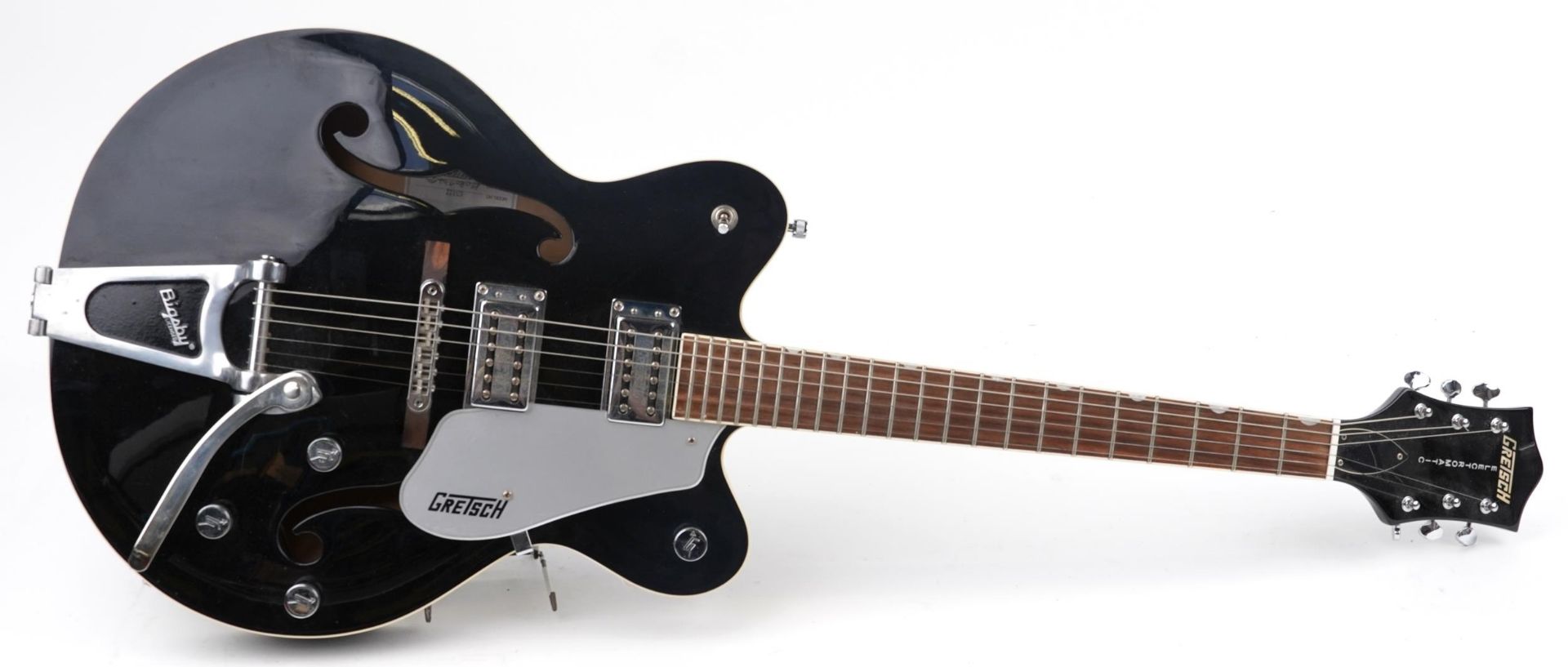 Gretsch 125 electromatic guitar model number G5122, serial number KS08073273 : For further