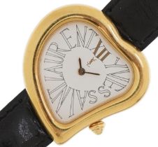 Yves Saint Laurent ladies wristwatch, the case numbered 52931, 30mm wide : For further information