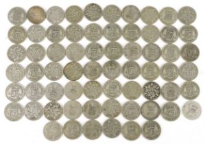 British pre decimal George V and George VI sixpences : For further information on this lot please
