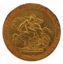 George III 1820 gold sovereign : For further information on this lot please visit