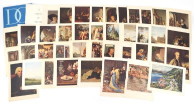 Dresden Gallery folio of various prints La Galerie de Dresde, VEB Edition Leipzig, overall 42cm x