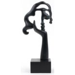 Austin Sculpture bronzed Modernist sculpture, 50cm high : For further information on this lot please