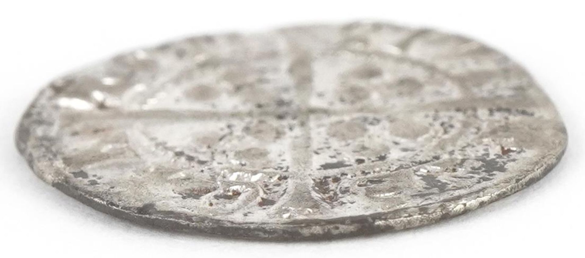 Edward I or II hammered silver penny : For further information on this lot please visit - Image 3 of 3
