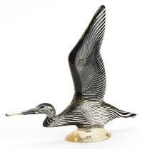 Abraham Palatnik, Brazilian mid century Lucite stylised bird, 27cm in length : For further