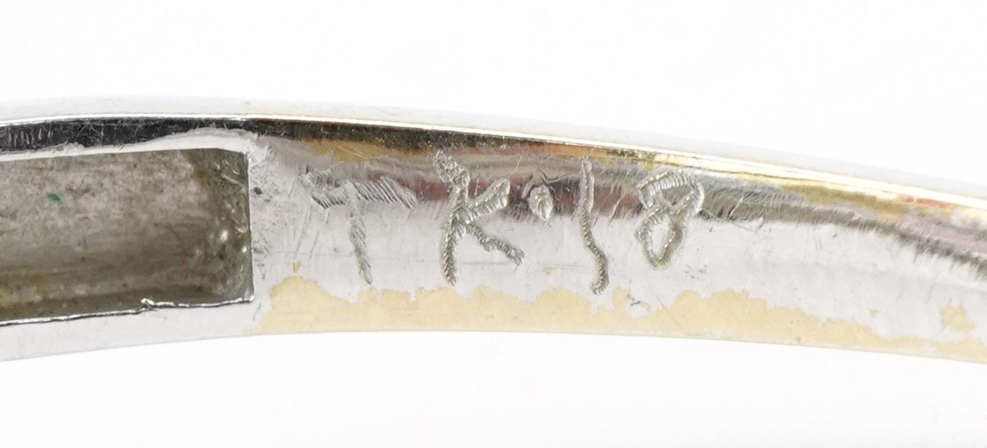 18ct white gold diamond bracelet, total diamond weight approximately 2.26 carat, approximate - Image 3 of 3