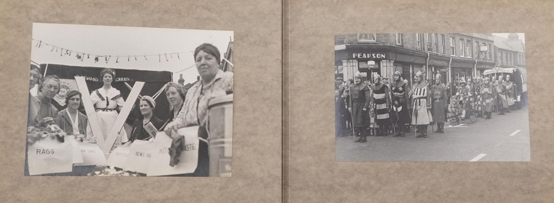 Post war album Carnival Parade possibly Borough of Southall 1951 together with photographic - Bild 5 aus 8