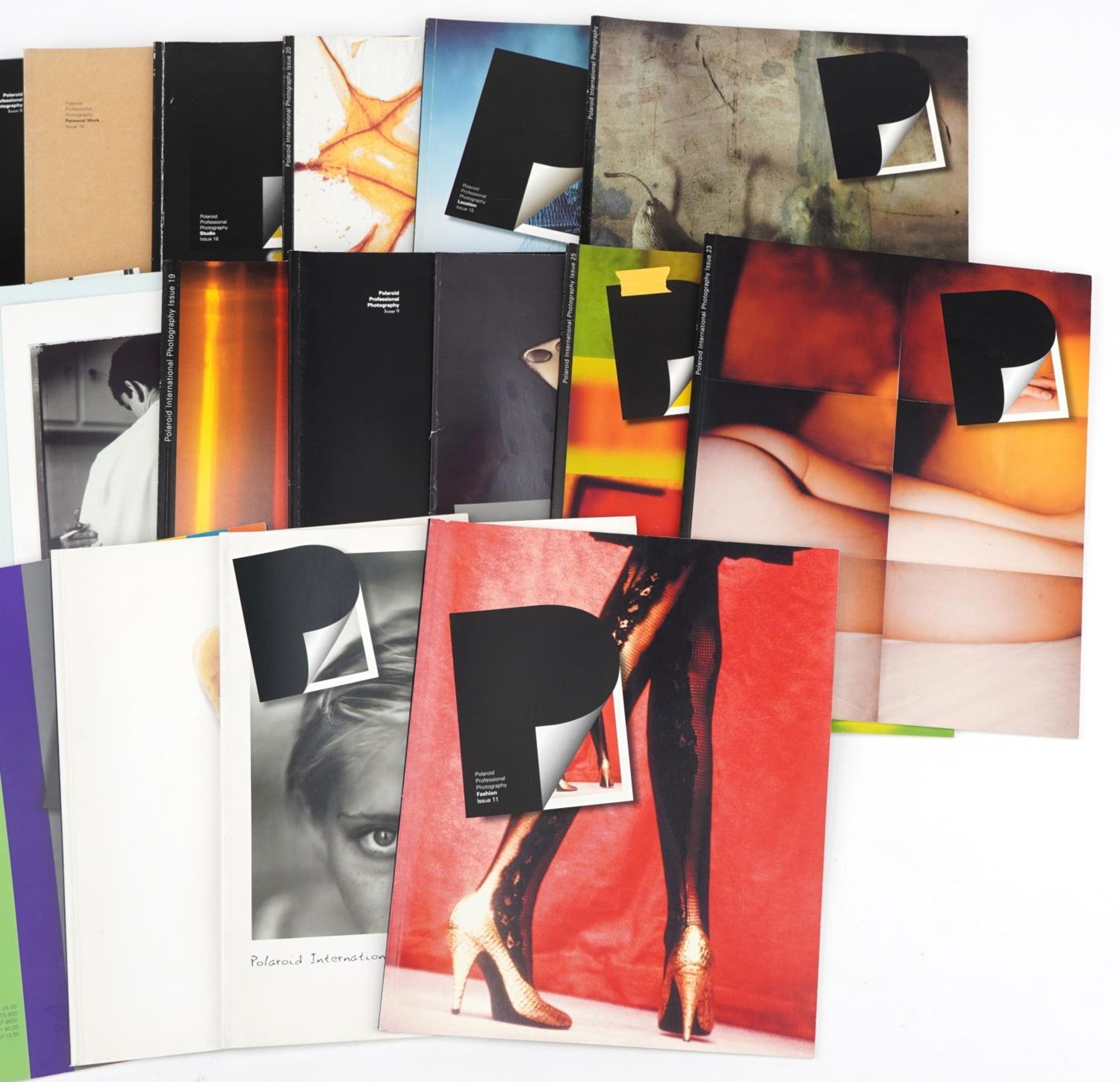 Collection of vintage Polaroid International Photography art photography magazines (PROVENANCE: - Bild 3 aus 3