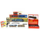 Hornby model railway trains and accessories with boxes including as new Centenary Year Evening
