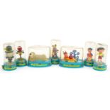 Seven Corgi Magic Roundabout figures in display boxes, the largest 9cm wide : For further