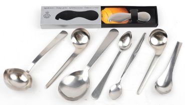 Stainless steel cutlery including Danish : For further information on this lot please visit
