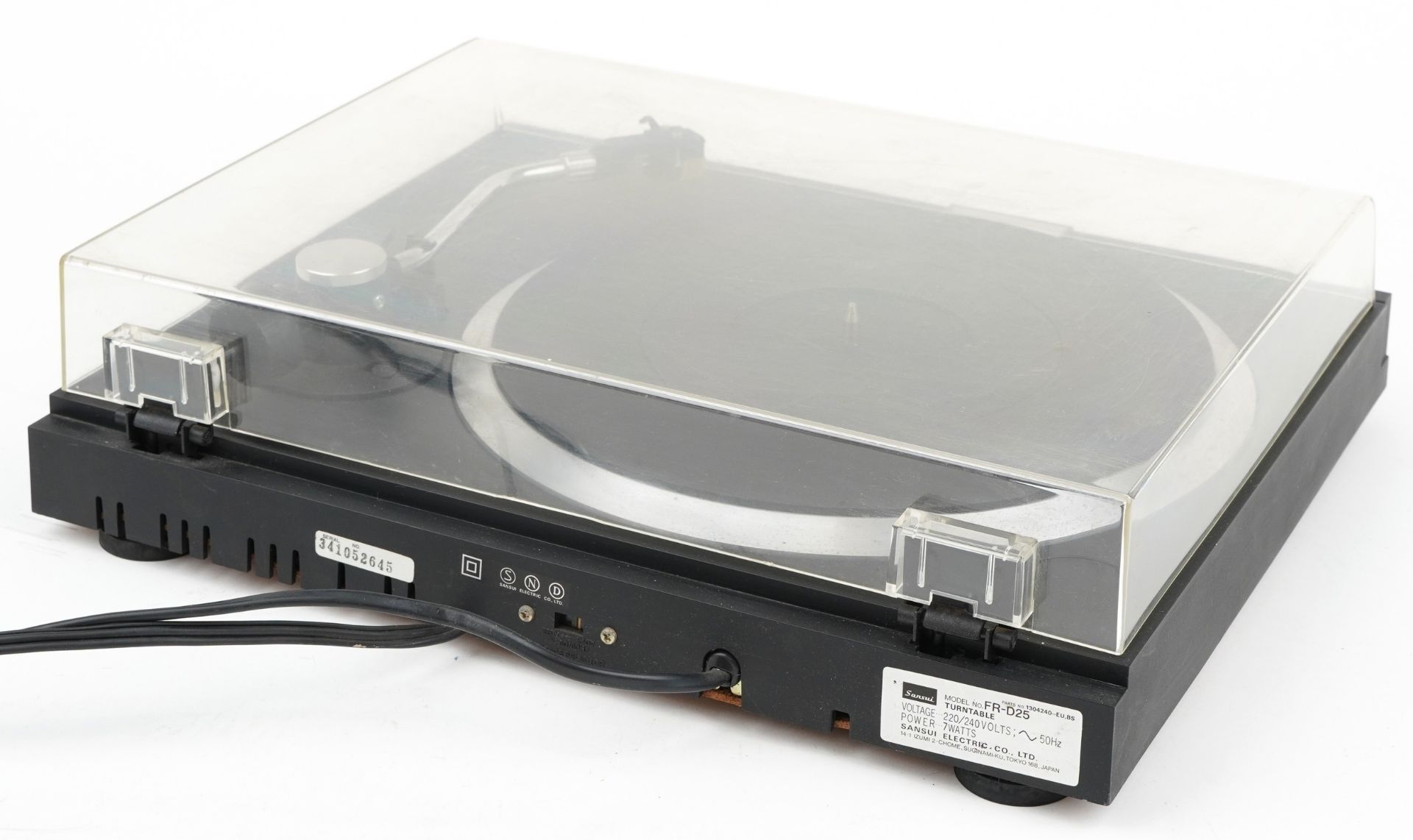 Sansui FR-D25 turntable - Image 2 of 4