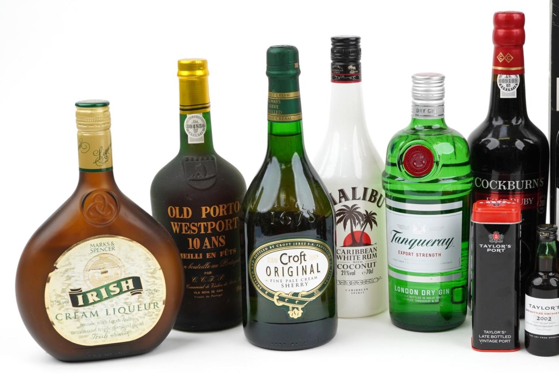Assorted alcohol including Grahams Late Bottled Vintage port, Bols sherry brandy, Cockburns Fine - Image 2 of 3