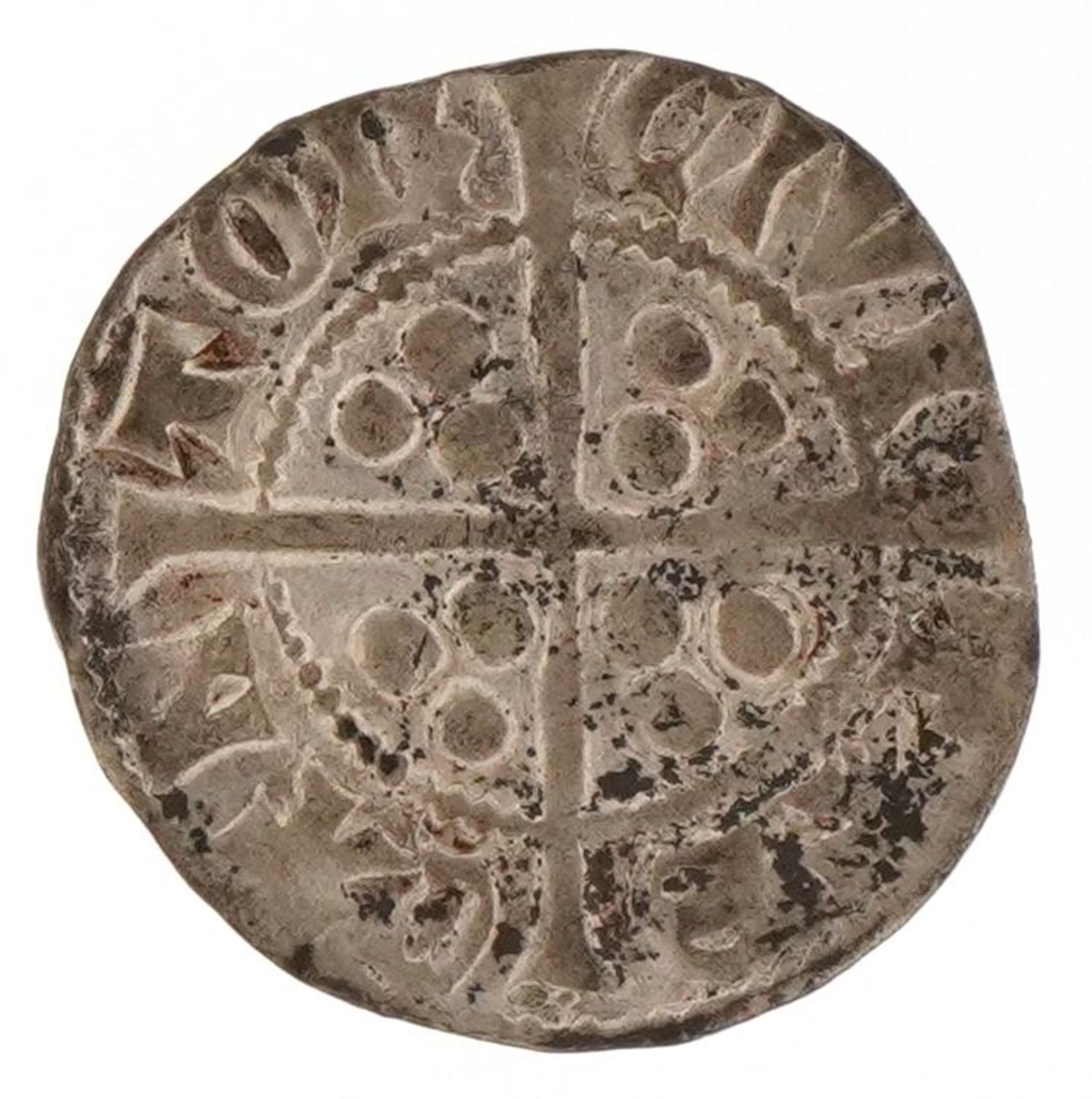 Edward I or II hammered silver penny : For further information on this lot please visit - Image 2 of 3