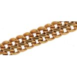 9ct gold multi link bracelet, 18cm in length, 5.2g : For further information on this lot please