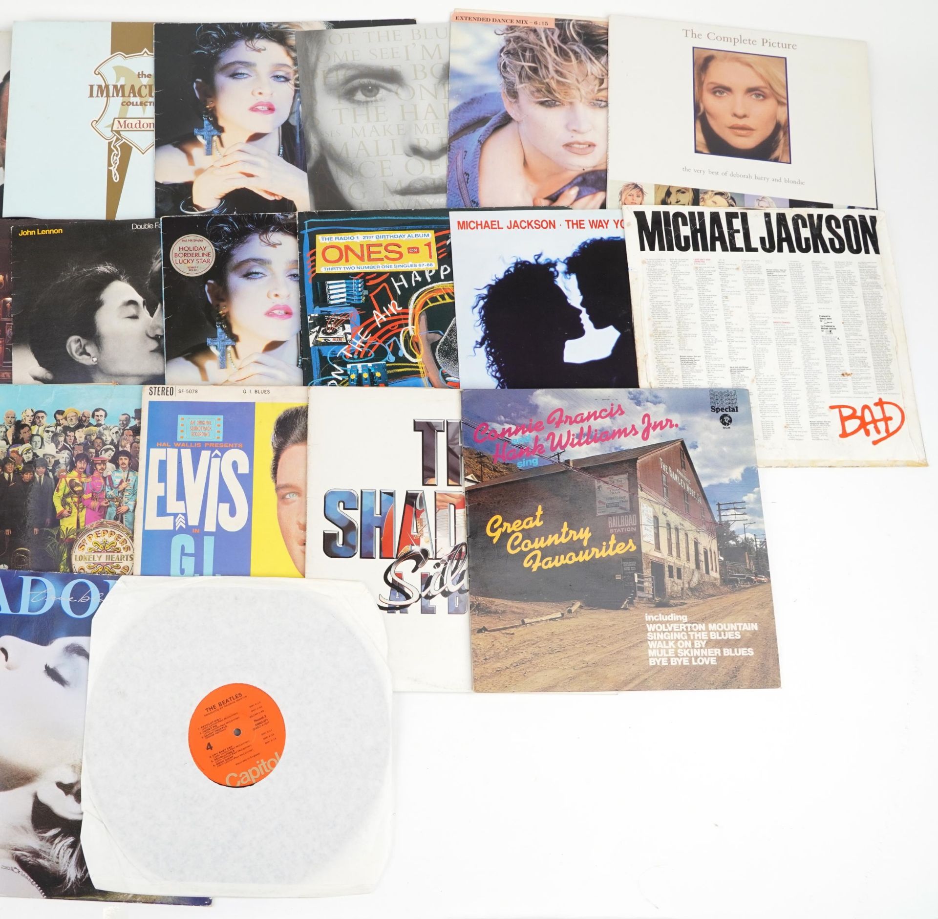 Vinyl LP records including Bob Dylan, Frank Sinatra, Fleetwood Mac, John Lennon & Yoko Ono and - Image 3 of 3