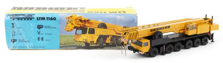 Liebherr diecast crane with box, LTM1160 : For further information on this lot please visit